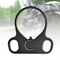 Miniatyrbild 4 av 5: Sling Plate Två-rings Långvarig Användning Standard Stål Sling Loop för Utomhusvandring Camping Klättring-ZZY