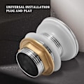 Miniatyrbilde 4 av 5: 8 cm Plug Pop-up For Automatisk Vask Servant Uten Overløp