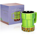 Miniatyrbillede 1 af 5: Keramisk Te & Kaffe Krus Samlerobjekt 425,2 ml (ca.) (Warp Pipe Krus) Børnefødselsdagsgave