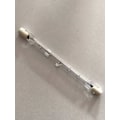 Miniatyrbilde 3 av 3: 2 stk. 300W Dimbar R7s Lineær Halogenpære Sikkerhetsflomlys 118mm
