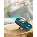 Pikkukuva 4 / 5: 3-nopeuksinen henkilökohtainen ladattava kannettava minituuletin, 2000 mAh akku, LED-näytöllä ja johdolla