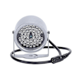 Miniatyrbilde 1 av 5: IR-lys, nattesyn infrarødt lys 48 LED nattesyn vanntett lampe IR infrarødt lys