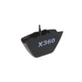 Svart 2,5 mm Jack Mikrofon Headset Hodetelefoner Konverter Adapter For Xbox 360