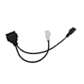 Pikkukuva 4 / 5: Obd Ii Obd2 -kaapeli 2 X 2-nastainen Obd2 16-nastainen naarasliitinkaapeli diagnostiikka-adapteri - SZRH