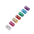 Miniatyrbilde 4 av 5: 170 stk. Hår Dreadlocks Perler Ulike Farger Utsøkte Mønstre Trendy Enkel Bruk Hårsmykker for Fester Bryllup