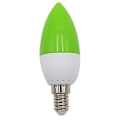 Miniatyrbillede 1 af 5: E14 LED Farve Lysestage Pære, Farve Lysestage Lys, Grøn (sammenfiltring)