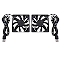 Miniatyrbillede 1 af 5: 80mm 5v Usb Blæser 80mm 8cm 8015 Børsteløs Dc Køleblæser Pc Computer Router Kabinet Blæser Køler 2stk