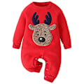 Miniatyrbilde 1 av 2: Julejumpsuit for småbarn, nydelig barneromper, babyklær, babykostyme