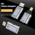 Miniatyrbillede 2 af 5: Usb C Adapter Type-c Hun Til - Dp Minidp Han Adapter Hd Video 4k@60hz (mini Dp- Interface)