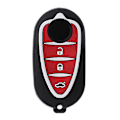 Pikkukuva 1 / 5: 3 Napin Silicone Auton Avaimen Kotelo Alfa Myth 159 Gto Myth Giulietta Romeo 4c Gta