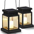 2-pack Sollampa, Trädgårdssollampor Utomhus Hängande, Vattentät Led