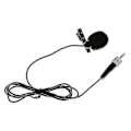 Miniatyrbillede 3 af 5: 3,5 mm Lavalier Revers Nål Clip-On Mikrofon Mic Til Sennheiser Sort