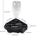 Miniatyrbillede 2 af 5: Automatisk Vanddispenser til kæledyr - Drikkemandsfontæne til krybdyr, skildpadder, firben - Bassin til krybdyr - Terrarie - Landskabsdesign