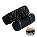 Miniatyrbild 1 av 5: Extra Tjockt Stolsarmstöd Med Memory Foam Armstöd 2 Delar Stolsarmstöd (svart)