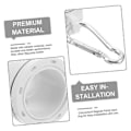 Miniatyrbilde 3 av 5: 8 stk. flaggstangringer i plast med kulelager, 360 graders roterende anti-wrap flaggmonteringsring for 0,76-1,0 tommers flaggstang, B