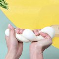 Miniatyrbillede 5 af 5: Unzip Dampet Fyldt Bolle Klemme Legetøj med Bur Dampet Fyldt Bolle Simulation Dekompressionslegetøj Simulation Bolle Den Langsomme Rebound Ventil Legetøjspakke Stress