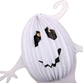 Pikkukuva 3 / 5: Halloween Aavepaperilyhdyt 3D Taitettavat Hunajakennolyhtykoristeet bd