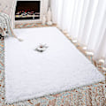 Miniatyrbild 1 av 2: Knfe Soft Fluffy Area Mattor För Sovrum Barnrum Plysch Shaggy Nursery Matta Furry Throw Mattor För Pojkar Gi-3,3 * 4 Fot-vit