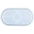 Miniatyrbillede 1 af 5: DIY keramik resinform rullebakkeform resinforme silikoneform DIY fad resin askebægerform smykkefremstillingsværktøj plade