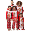 Miniatyrbild 2 av 3: Jul Familj Matchande Pyjamas Set Älg Print Jul Pyjamas Hem Kläder Men L