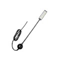 Miniatyrbillede 2 af 2: 1 stk. Symaskine LED-lys med magnetisk montering, energibesparende lampe med EU-stik (sort)