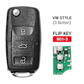 Miniatyrbillede 2 af 5: KEYDIY B01-3 Fjernbetjening Bilnøgle Universal 3 Knapper til Style til KD900/-X2 MINI/ URG200 Program