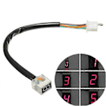 Miniatyrbilde 1 av 5: Universal LED Digital Girindikator Motorsykkel Display Girspak Sensor Hastighet Gir Display Indikator Motorsykkel Tilbehør P20211224818
