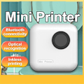 Miniatyrbillede 2 af 5: Bærbar Mini Termisk Printer Bluetooth Blækfri Udskrivning til Studerende Hjemme Optag Liv Tegning Print