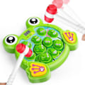 Miniatyrbillede 1 af 5: Interaktivt Whack A Frog Spil, Læring, Aktiv, Tidlig Udviklingslegetøj, Sjov Gave til Børn i Alderen 3, 4, 5, 6, 7, 8 År