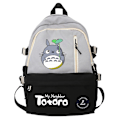 Miniatyrbild 3 av 5: Ghibli Totoro Pojkar Flickor Skolböcker Väskor för tonårsflickor Kawaii College Student Bokväska Ryggsäck Kvinnor Laptop Ryggsäck style 4