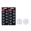 Miniatyrbilde 1 av 4: Høreapparatdomer for Oticon Minifit Open Vent Domes: 2 pakker (8 mm), universelle domer for Oticon-høreapparater