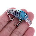 Miniatyrbilde 5 av 5: 9 stk. Crankbait Lokkekrok Jigging Agn Fiskelokk Minnow Wobblere
