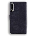 Pikkukuva 5 / 5: Imprint Mandala Kukka Jalusta Lompakko Nahkakotelo Suojakuori Yhteensopiva Samsung Galaxy A50/A50s/A30s:lle Black