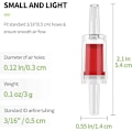 Miniatyrbillede 2 af 5: 10 stk. Akvarie Luftpumpe Kontraventiler Envejs Kontraventiler 0,5 cm Luftslange Rør Pumpebeskytter til Beluftningsopsætning