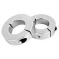 Miniatyrbillede 3 af 5: 4-pak Split Akselboring 20 mm, Aluminium Akselklemme i ét stykke, 40 mm udvendig diameter, 12 mm tykkelse