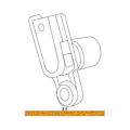 Miniatyrbillede 3 af 5: Motor Knastaksel Positionssensor 12646782 Til , /ct6 SZRH