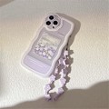 Miniatyrbilde 3 av 5: Kompatibel med iPhone 14 Deksel med Søtt Lilla Blomstermønster Design Estetisk Kvinner Tenåringsjenter Blomster Linsebeskyttelse Deksel For iPhone 14 +cha