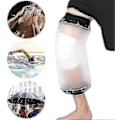 Miniatyrbillede 3 af 5: Vandtæt knæbeskyttelse til bad, vandtætte beskyttere til gips og forbinding, komfortabel vandtæt forsegling til at holde sår og bandage tørre