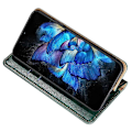 Miniatyrbild 3 av 5: Kompatibelt för Tecno Spark Go 2023 4G PU Läder Ställ Plånboksfodral Magnetiskt Stötsäkert Telefonskal Green