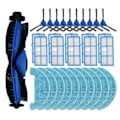 Miniatyrbillede 1 af 5: Til PVCR 3200 IQ Home Aqua Rullebørste Hepa Filter Moppeklude Klud Robot Støvsuger Tilbehør P