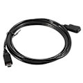 Miniatyrbillede 4 af 5: 1,5 m Mini Usb B 5-pin Han til Hun Forlængerkabel Adapter Sort Y