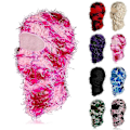 Miniatyrbild 1 av 2: Män Kvinnor Nödställda Balaclava Hatt Cool Ski Mask Full Face Stickad Balaclava Vinter Varm Vindtät Cap För Kallt Väder Pink 2