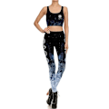 Pikkukuva 2 / 3: Naisten tytöille tarkoitetut urheiluliivit ja leggingsit, jotka tukevat joogaa Tommy Controlilla COLOR 8(LEGGINGS) M