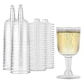 Miniatyrbilde 1 av 5: Klar Plast Vinglass Resirkulerbart - Knusesikkert Vinglass - Engangs- og Gjenbrukbare Kopper For Cha