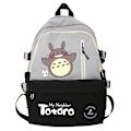 Miniatyrbild 1 av 5: Ghibli Totoro Pojkar Flickor Skolböcker Väskor för tonårsflickor Kawaii College Student Bokväska Ryggsäck Kvinnor Laptop Ryggsäck style 16