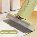 Pikkukuva 5 / 5: Itsestään puristuva lyhyt moppi, mini, vahva imukyky, sienipää, märkä- ja kuivapesu, pöytämoppi, avokadon värinen