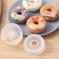 Miniatyrbillede 2 af 5: Sushi Form Transparent Donut-formet DIY Lille Risbold Form til Køkken-ZZY
