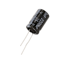 Miniatyrbillede 4 af 5: 10 stk. sorte 2200uf 25v Elektrolytkondensatorer i aluminium 1,3*1,3*2,1cm Y