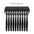 Pikkukuva 1 / 5: Elokuva Keskiviikko Addamsin syntymäpäiväjuhlien koristelu Banneri Ilmapallo Astiasto Juhlatapahtumatarvikkeet Kodinsisustuskupit tausta 10pcs spoons