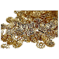 Miniatyrbilde 3 av 5: 500 stk. 6mm Gullfargede Blomsterperlehetter for Smykkelaging - haoyi